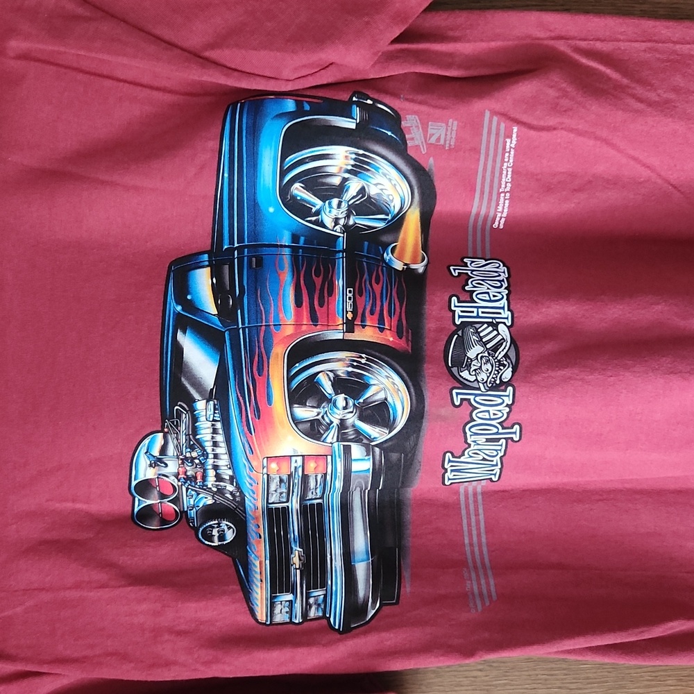 New Chevy Silverado Warped Head Tshirt